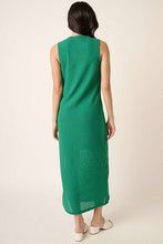Load image into Gallery viewer, New Side Slit Round Neck Sleeveless Dress For Women – Elegant, Timeless, Chic, and Versatile Summer Dress For Any Occasion