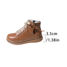 Load image into Gallery viewer, FitiqueFit Women’s Flat Heel Martin Boots