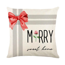 Load image into Gallery viewer, Mandotos Christmas Pillow Covers Snowflake Stamping
