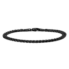 Load image into Gallery viewer, Cuban Chain Bracelet, 5MM - Stealth