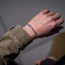 Load image into Gallery viewer, Cuban Chain Bracelet, 5MM - Silver
