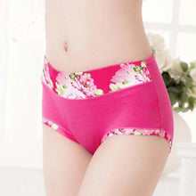 Load image into Gallery viewer, 5Pcs Print Panties Women's Underwear Cute Cotton Panties Plus Size Briefs Girl Ladies Lingeries Panty Sexy Underpants For Women