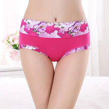 Load image into Gallery viewer, 5Pcs Print Panties Women's Underwear Cute Cotton Panties Plus Size Briefs Girl Ladies Lingeries Panty Sexy Underpants For Women