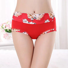 Load image into Gallery viewer, 5Pcs Print Panties Women's Underwear Cute Cotton Panties Plus Size Briefs Girl Ladies Lingeries Panty Sexy Underpants For Women