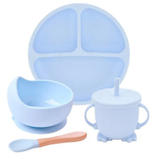 Load image into Gallery viewer, Silicone Baby Feeding Spoon Set - # BAGE21110006