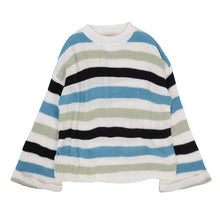 Load image into Gallery viewer, Striped Bell Sleeve Light Sweater