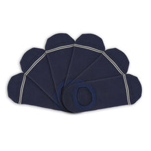 Load image into Gallery viewer, Heston Navy No Show - 6-Pack