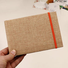 Load image into Gallery viewer, 6 Inch 100PCS Stylish and Simple Photo Album Small Photo Album on Fabric Polaroid Postcard Storage Brochure Fabric Memo Scrapbook Paper Baby Family Scrapbook Albums Creative Gifts