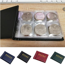 Load image into Gallery viewer, 60 Pockets Coins Album Collection Book Mini Penny Coin Storage Album Book Collecting Coin Holders Photo Albums Birthday Gift Family Scrapbook Albums Family Anniversary Gift For Couple