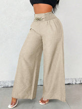 Load image into Gallery viewer, Women's High-Waist Drapey Wide-Leg Pants | Elastic Drawstring 5 Colors