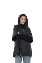 Load image into Gallery viewer, Hooded Vest in Black