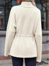 Load image into Gallery viewer, Women’s Turtleneck Fleece Sweatshirt