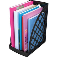 Load image into Gallery viewer, Deflecto Recycled Plastic Magazine File – Black