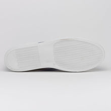 Load image into Gallery viewer, 61-101-NVY OLYMPIAS Italian Calfskin and Crocodile Stripe, Navy