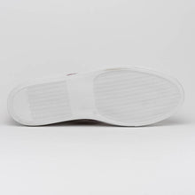 Load image into Gallery viewer, 61-101-RED OLYMPIAS Italian Calfskin and Crocodile Stripe, Red