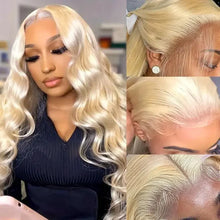 Load image into Gallery viewer, 613 hd Lace Frontal Wig 13x6 Lace Frontal Wig Human Hair for Women Blonde Human Hair Wig 13x4 Body Wave Lace Front Wigs on Sale