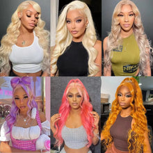 Load image into Gallery viewer, 613 hd Lace Frontal Wig 13x6 Lace Frontal Wig Human Hair for Women Blonde Human Hair Wig 13x4 Body Wave Lace Front Wigs on Sale