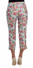 Load image into Gallery viewer, Dolce & Gabbana White Pink Floral Brocade Pants