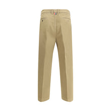 Load image into Gallery viewer, Thom Browne Beige Cotton Casual Pants