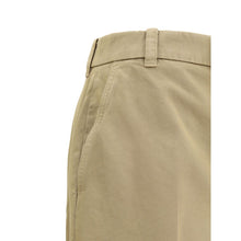 Load image into Gallery viewer, Thom Browne Beige Cotton Casual Pants