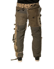 Load image into Gallery viewer, Dolce & Gabbana Multicolor Reconstructed Flight Cargo Pants