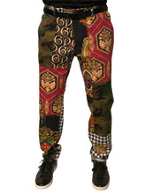Load image into Gallery viewer, Dolce & Gabbana Multicolor Patchwork Men Dress Pants