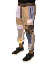 Load image into Gallery viewer, Dolce & Gabbana Multicolor Patchwork Jogger Sweatpants Pants