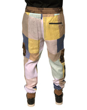 Load image into Gallery viewer, Dolce & Gabbana Multicolor Patchwork Jogger Sweatpants Pants