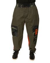 Load image into Gallery viewer, Dolce & Gabbana Multicolor Camouflage Jogger Cargo Pants