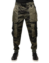 Load image into Gallery viewer, Dolce & Gabbana Green Cotton Jogger Cargo Pants