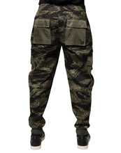 Load image into Gallery viewer, Dolce & Gabbana Green Cotton Jogger Cargo Pants