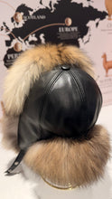 Load image into Gallery viewer, Genuine Raccoon Leather Hat Unisex