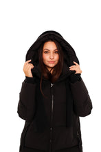 Load image into Gallery viewer, Double-hooded Insulated Bio-Down Coat