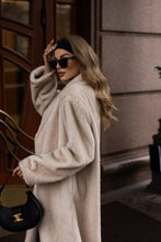 Load image into Gallery viewer, Sylvie Iconic Statement Fiber Coat in Ivory