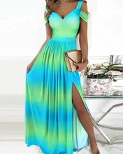Load image into Gallery viewer, Long Floor Length Elegant Greek Style Pleated Dress