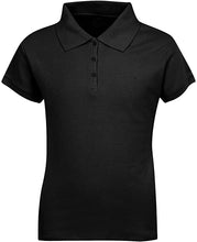 Load image into Gallery viewer, Girls Short Sleeve Pique Polo Shirt