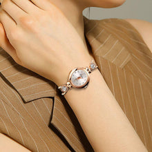 Load image into Gallery viewer, Ladies Elegant Wrist Watches For Women In Bracelet Rhinestones Analog Style Quartz Watch Women's Crystal Small Dial Watch For Women and Girls