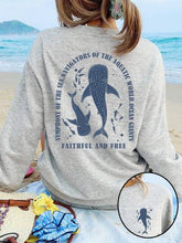 Load image into Gallery viewer, Women's Cute Kitten Graphic Sweatshirt