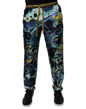 Load image into Gallery viewer, Dolce & Gabbana Multicolor Marble Print Jogger Sweatpants Pants