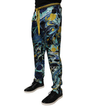 Load image into Gallery viewer, Dolce & Gabbana Multicolor Marble Print Jogger Sweatpants Pants
