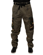 Load image into Gallery viewer, Dolce & Gabbana Multicolor Patchwork Camouflage Cargo Pants