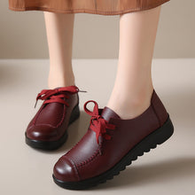 Load image into Gallery viewer, Women’s Black Flat Work Shoes – Soft Sole Anti-Slip Flats