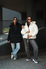 Load image into Gallery viewer, Double-hooded Insulated Bio-Down Coat