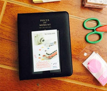 Load image into Gallery viewer, 64 Pockets Mini Instant Polaroid Photo Album Picture Case for Mini Film 7s 8 25 50s 90 Mini Polaroid Album Refillable Notebook Photo Album Valentines Day Gift Anniversary Gift