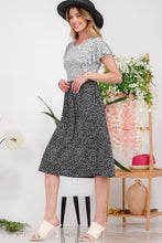 Load image into Gallery viewer, Side Slit Round Neck Sleeveless Midi Summer Dress For Women – Versatile, Chic, and Timeless Wardrobe Staple with Side Slits and Sleeveless Design for Effortless Style