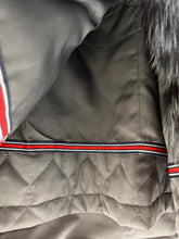Load image into Gallery viewer, Roma Genuine Silver Fox Fur Rabbit Fur Insulated Parka in Red