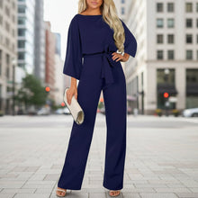 Load image into Gallery viewer, Solid Color Slim-Fit Long Sleeve Knit Jumpsuit | 3 Colors S–XXL