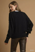 Load image into Gallery viewer, Umgee Button-Front V-Neck Knit Cardigan