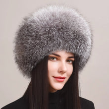 Load image into Gallery viewer, 🧢 Women’s Winter Genuine Leather Ethnic Style Ear Protection Hat