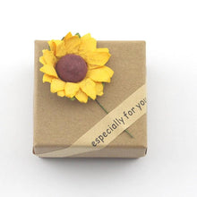 Load image into Gallery viewer, Sunflower Double Lettering Necklace